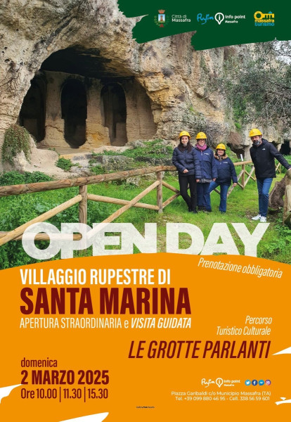 OPEN DAY Villaggio Rupestre di Santa Marina