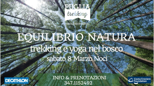 EQUILIBRIO NATURA trekking e yoga nel bosco