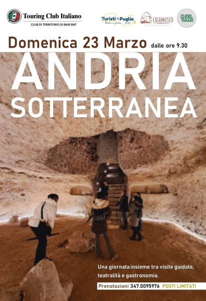 Andria Sotterranea e Dante con il Touring Club Italiano