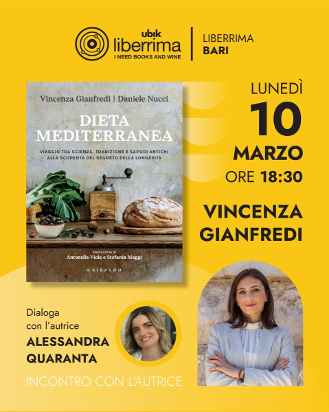 Presentazione libro Dieta Mediterranea - Gribaudo