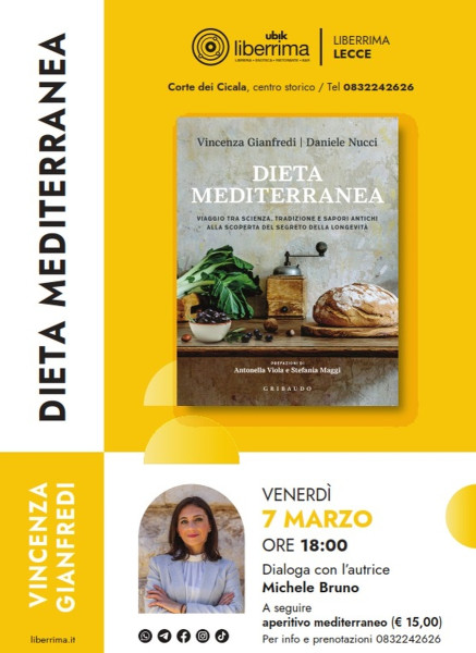 Presentazione libro "Dieta Mediterranea" - Gribaudo