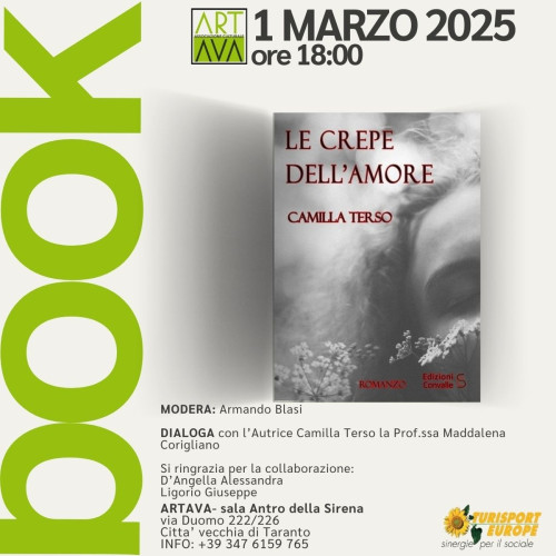 Incontro con l'autore Camilla Terso : LE CREPE DELL'AMORE