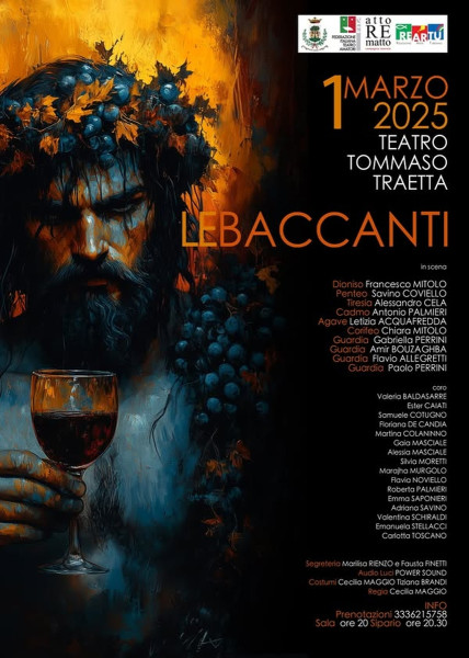 "Le baccanti" di Euripide