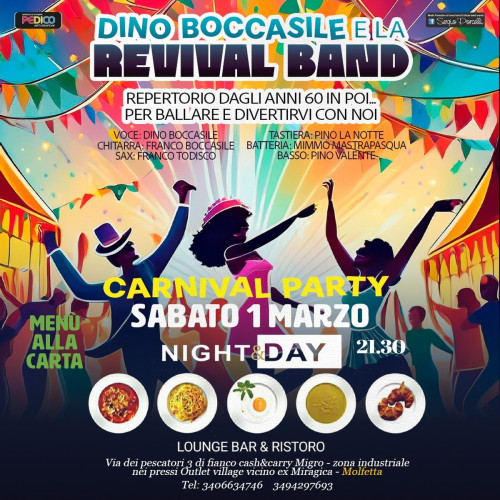 Dino Boccasile & la Revival Band live a Molfetta