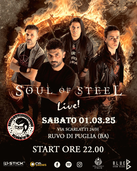 Soul of Steel live at Scarlatti Caffè