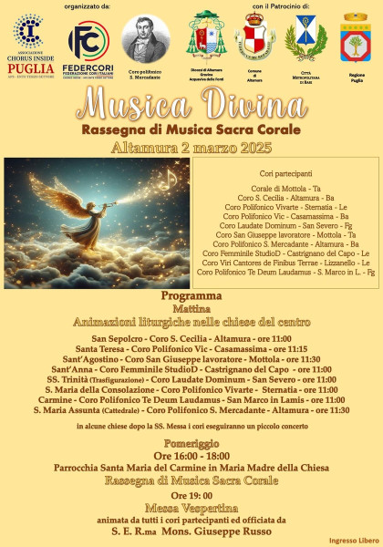 "Musica Divina" Rassegna di Musica Sacra