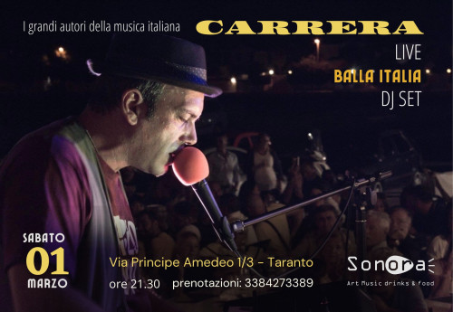 Carrera live / Balla Italia dj set