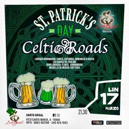 Happy St. Patrick's Day a Trani - Celtic Roads