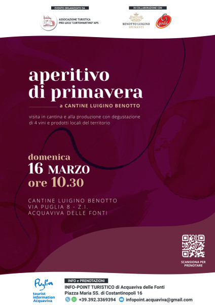 Aperitivo di Primavera a Cantine Luigino Benotto