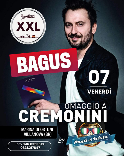 Bagus, Cremonini tribute band