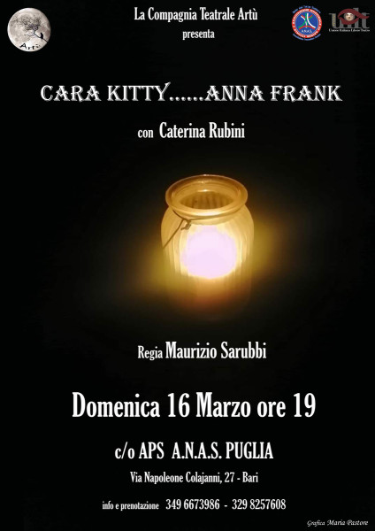 "CARA KITTY.....Anna Frank"