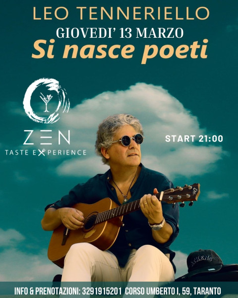 "Si nasce poeti"  - Leo Tenneriello