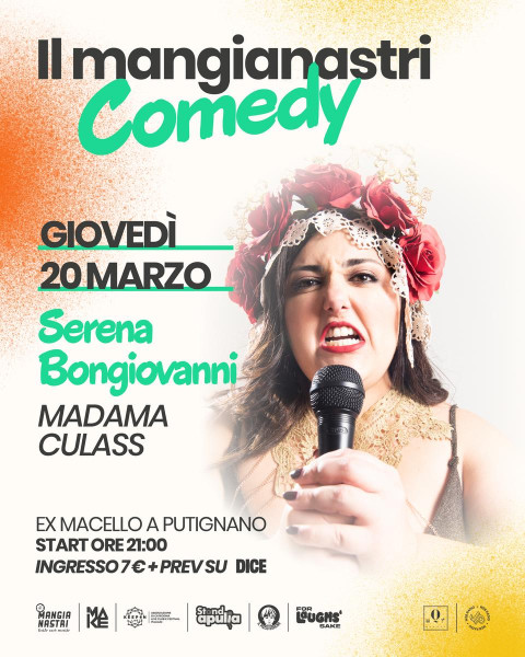 Il Mangianastri COMEDY: SERENA BONGIOVANNI stand-up comedy