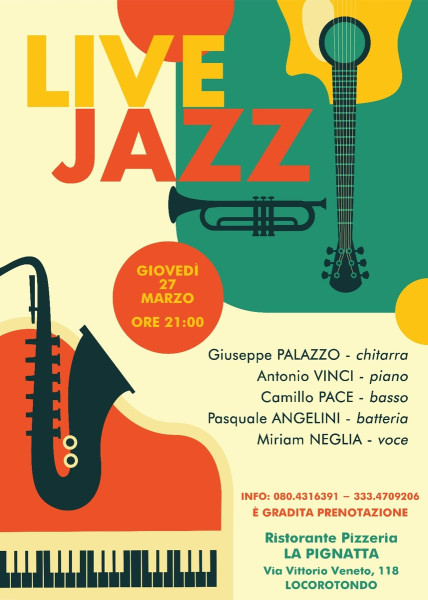 Giuseppe Palazzo 5et | Live Jazz