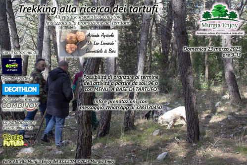 Trekking alla ricerca dei tartufi