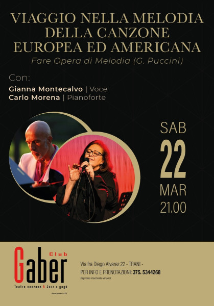 Viaggio nella melodia della canzone europea ed americana