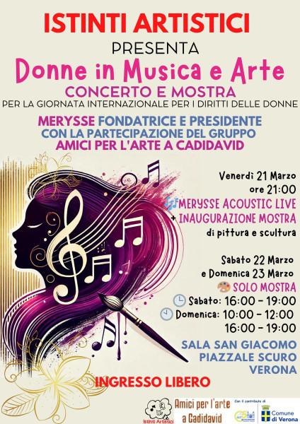 Donne in Musica e Arte: Concerto e Mostra