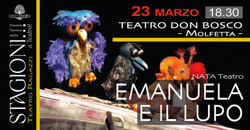 EMANUELA E IL LUPO teatro ragazzi e famiglie
