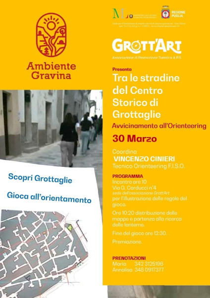 Orienteering nel centro storico di Grottaglie