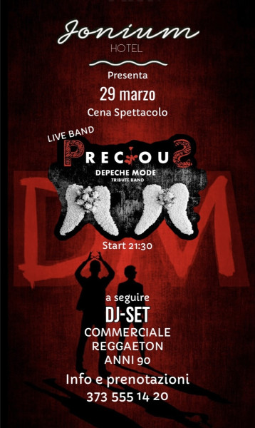 Depeche mode tribute band e dj set