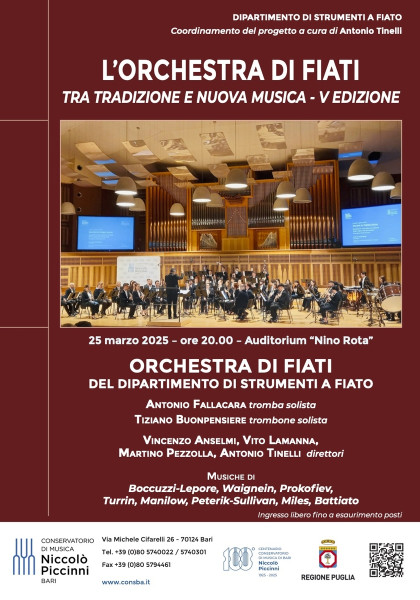 ORCHESTRA DI FIATI in concerto