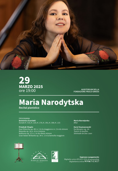 Recital Pianistico Maria Narodytska