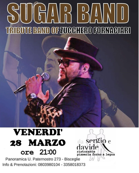 ZUCCHERO "SUGAR" FORNACIARI live tribute