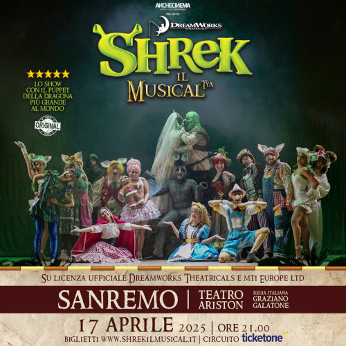 SHREK Il Musical TYA