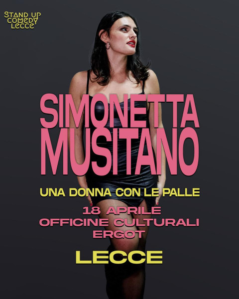 Simonetta Musitano - Una donna con le palle - Stand up comedy a Lecce