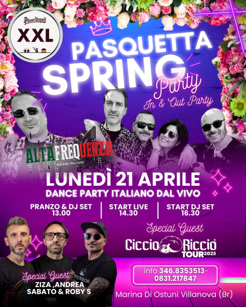 Pasquetta spring party