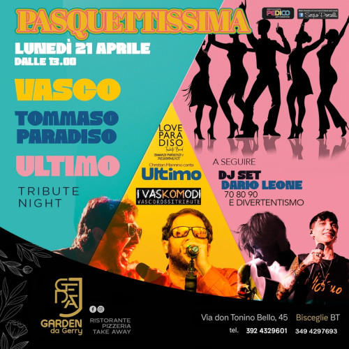 Pasquettissima a Bisceglie - Vasco Ultimo Tommaso Paradiso & Dario Leone Dj set