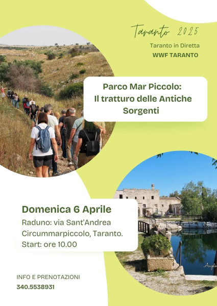 Parco Mar Piccolo: il Tratturo delle Antiche Sorgenti