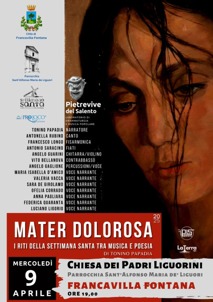 MATER DOLOROSA - i Riti della Settimana Santa tra musica e poesia nella Chiesa dei PADRI LIGUORINI