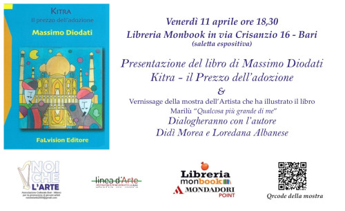 Presentazione del libro KITRA di Massimo Diodati e inaugurazione Mostra dell'artista MARILÙ Qualcosa più grande di me