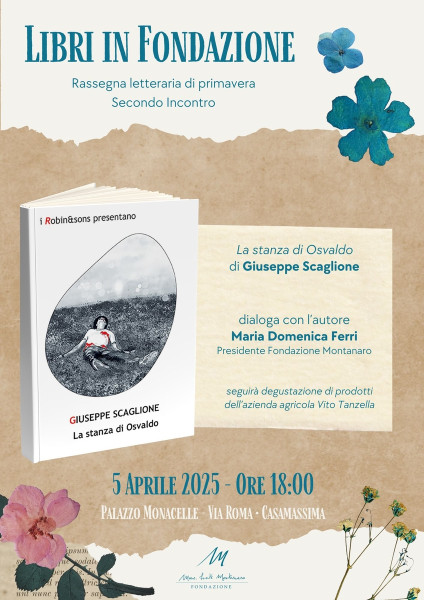 Presentazione "La stanza di Osvaldo" di Giuseppe Scaglione