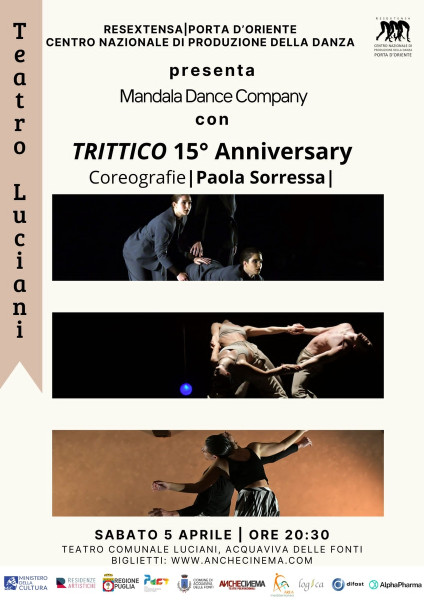 TRITTICO 15° Anniversary | Danza contemporanea