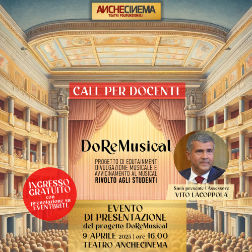 Presentazione progetto DoReMusical | CALL PER DOCENTI