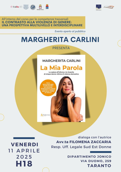 Margherita Carlini presenta La Mia Parola