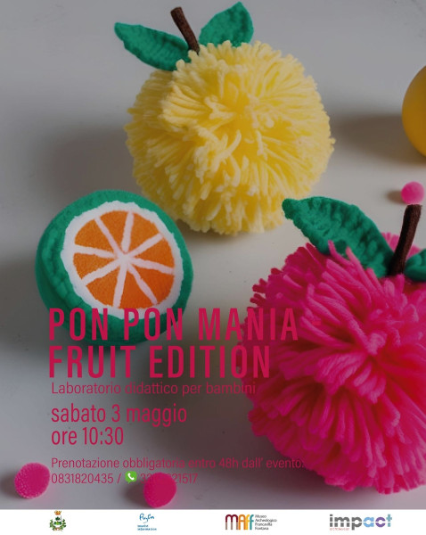 Pom pom mania - Fruit edition