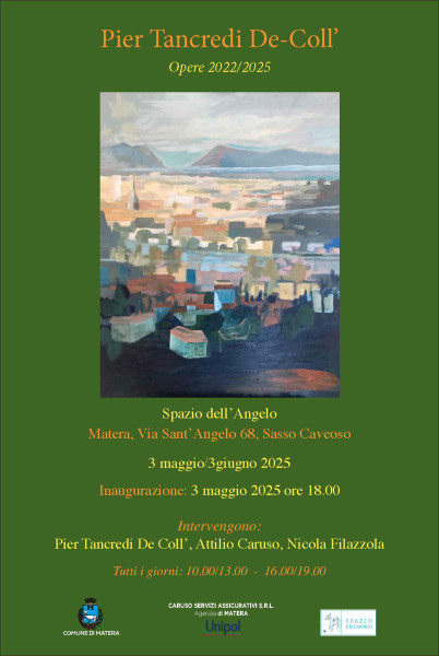 Pier Tancredi De-Coll’ Opere 2022_2025 Mostra personale