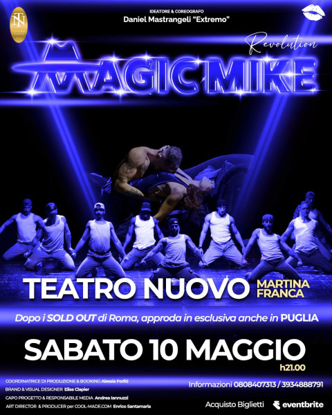 Fa tappa al Teatro Nuovo Magic Mike Revolution