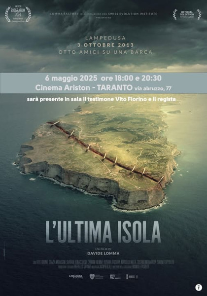 "L'ultima Isola" film-documetario di Davide Lomma Cinema Ariston