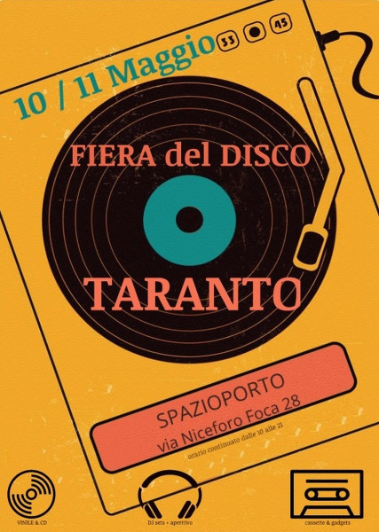 Fiera del Disco di Taranto 10/11 maggio