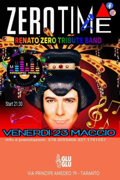 Al GLU GLU  L'ESTROSA COVER DI RENATO ZERO