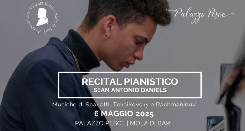 Recital pianistico Sean Antonio Daniels [Musiche di Scarlatti, Tchaikovsky e Rachmaninov]