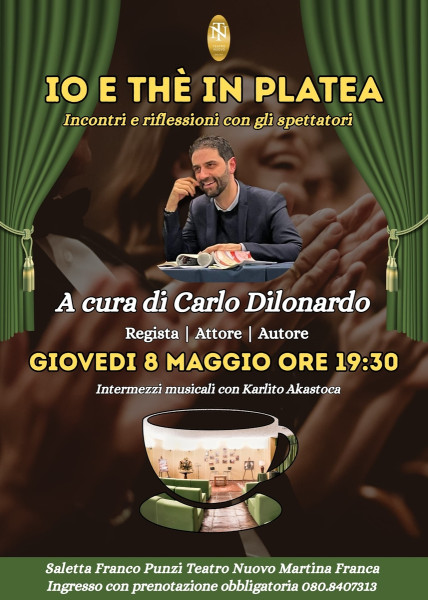 Io e Thé in platea.Incontri e Riflessioni con gli spettatori