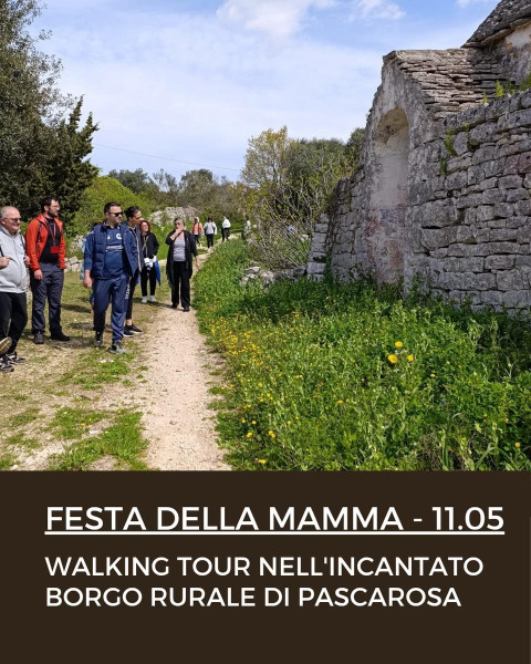 WALKING TOUR NELL'INCANTATO BORGO RURALE DI PASCAROSA