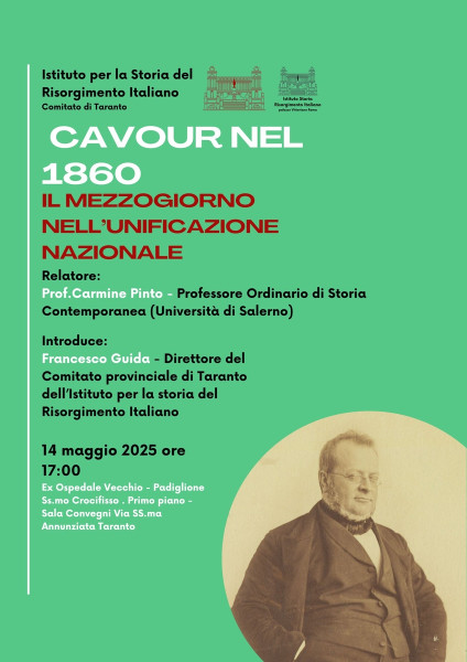 Cavour nel 1860 e la questione del Mezzogiorno nell’Unità d’Italia
