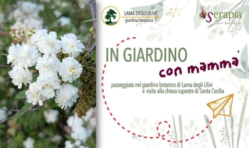 In giardino con mammà!
