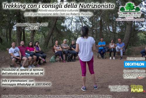 Trekking con i consigli della Nutrizionista